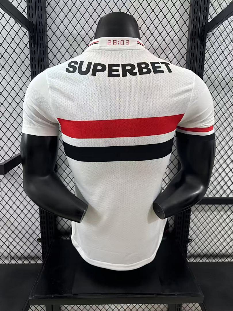 São Paulo 25/26 Home Football Shirt