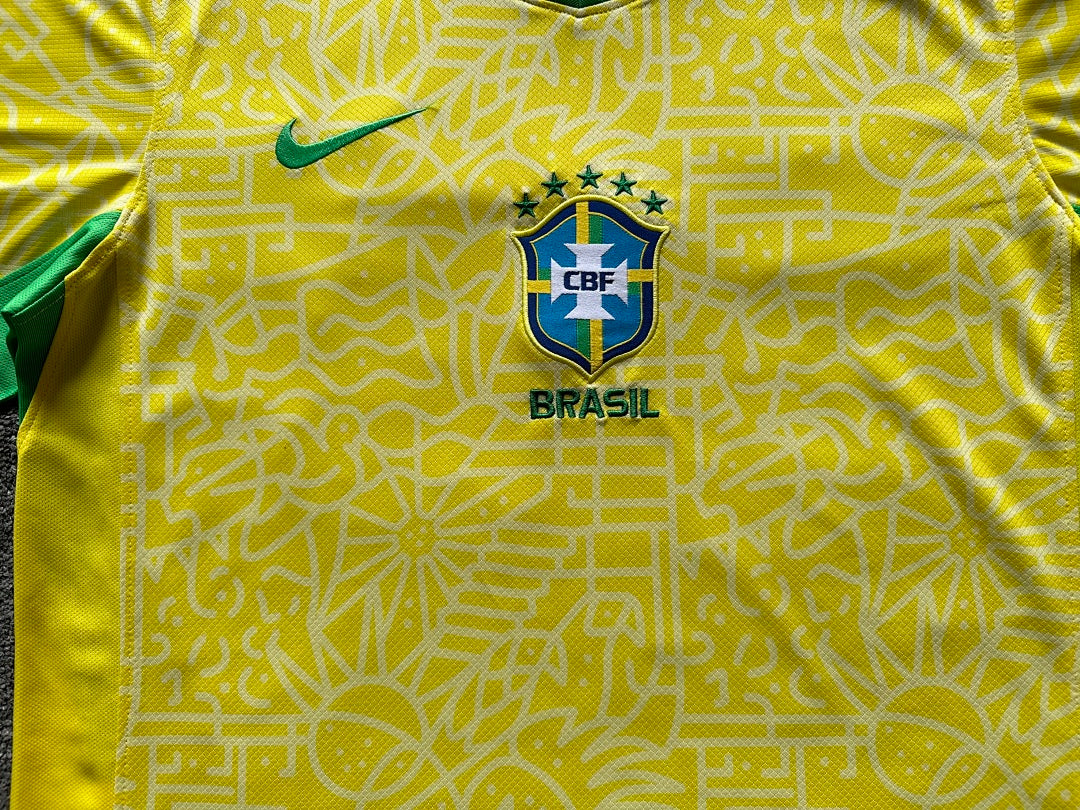 Brazil 2024 Home Football Shirt