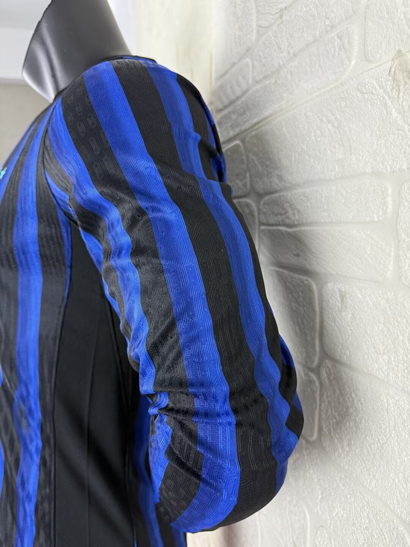 Inter Milan 25/26 Home Long Sleeve Football Shirt