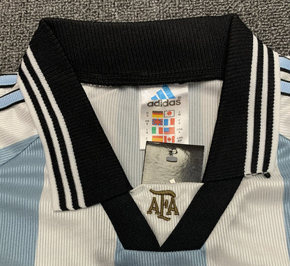 Argentina 1998 Home Football Shirt