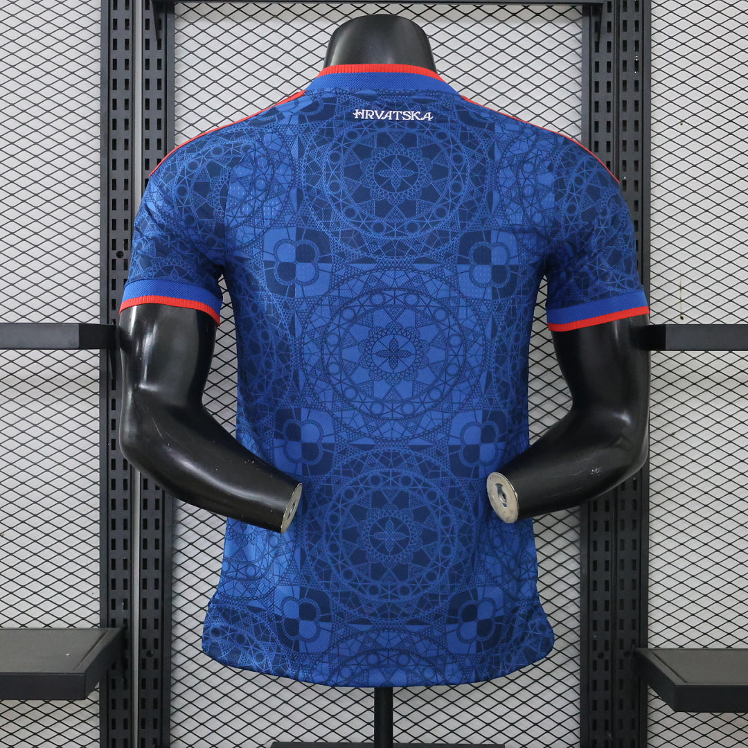Croatia 26/27 Away Dark Blue Player Version Football Shirt