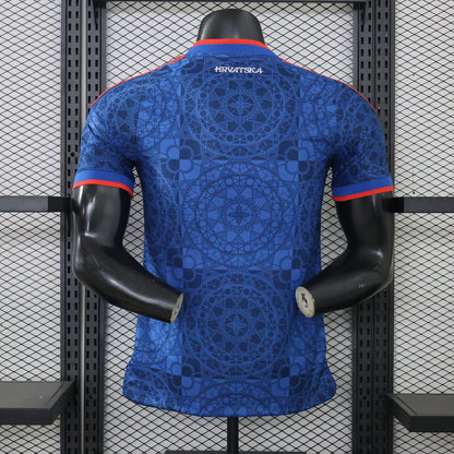 Croatia 26/27 Away Dark Blue Player Version Football Shirt