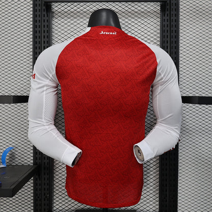 Arsenal 25/26 Home Long Sleeve Football Shirt