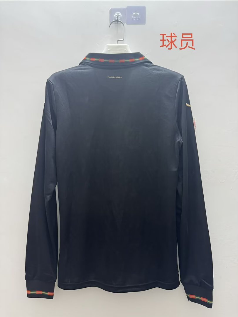 Portugal 26/27 Black Special Edition Long Sleeve Player Version Football Shirt