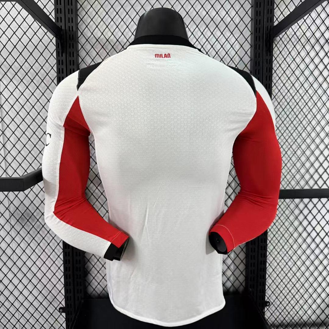 AC Milan 25/26 Away Long Sleeve Football Shirt