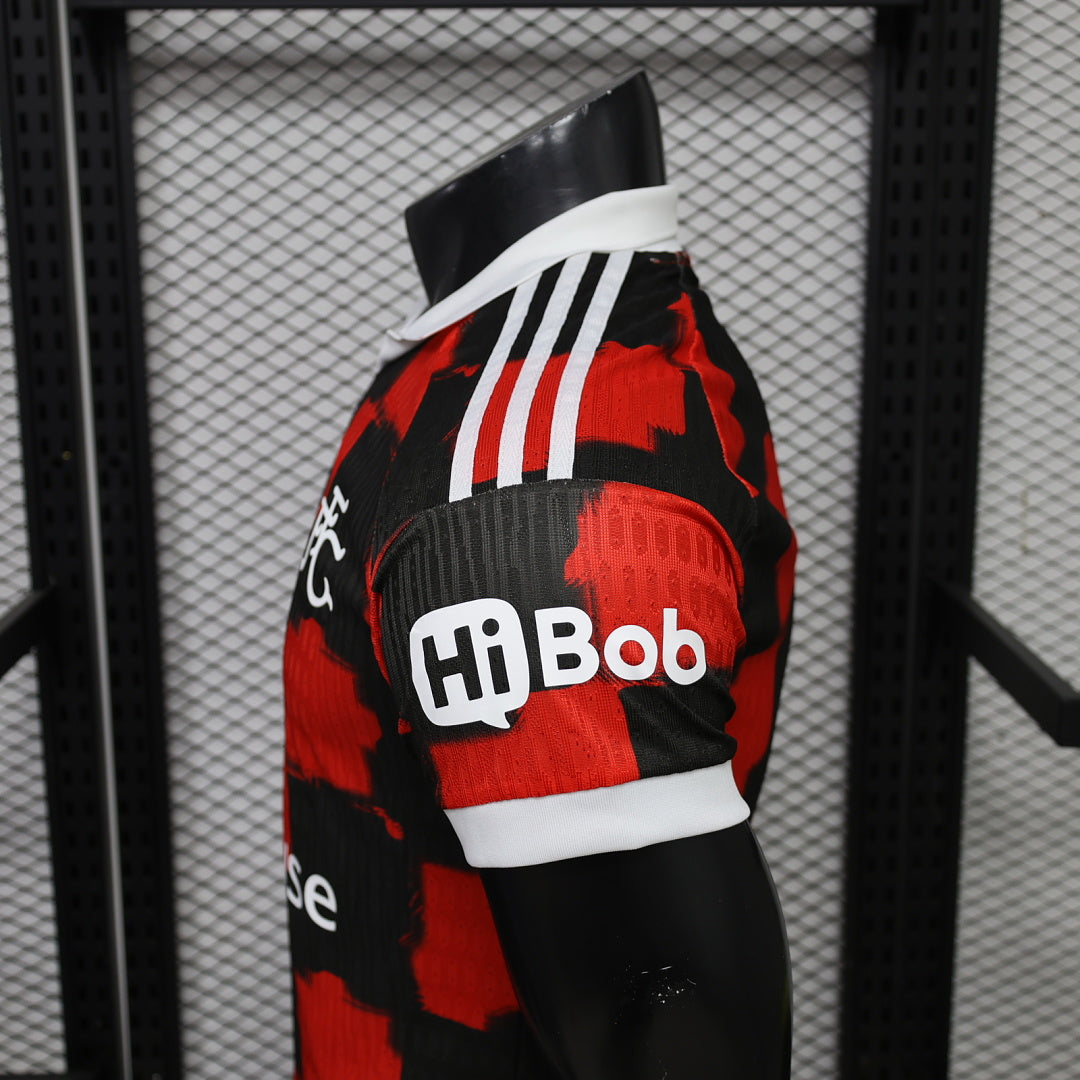 Fulham 26/27 Away Red Player Version Football Shirt