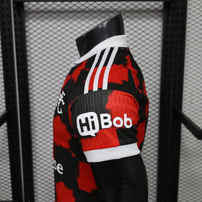 Fulham 26/27 Away Red Player Version Football Shirt