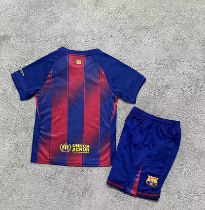 Kids Barcelona 25/26 Home Football Shirt