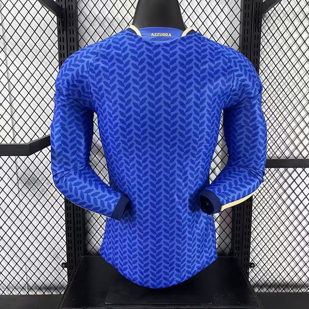 Italy 2026 Home Long Sleeve Football Shirt