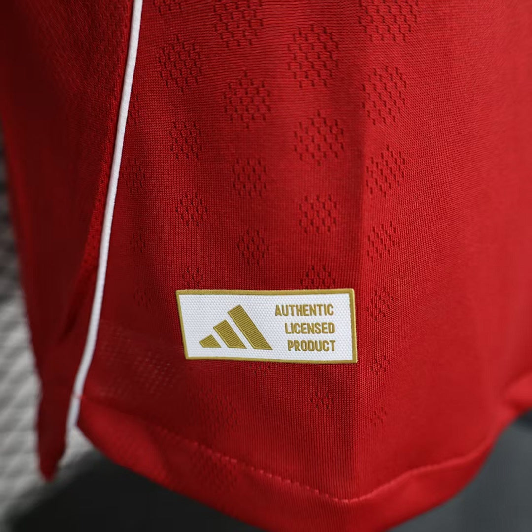 Liverpool 25/26 Home Long Sleeve Football Shirt