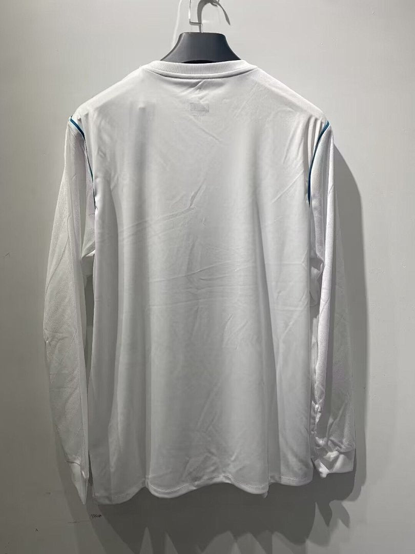 Real Madrid 17/18 Home Long Sleeve Football Shirt