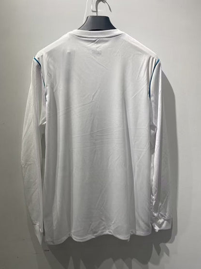 Real Madrid 17/18 Home Long Sleeve Football Shirt
