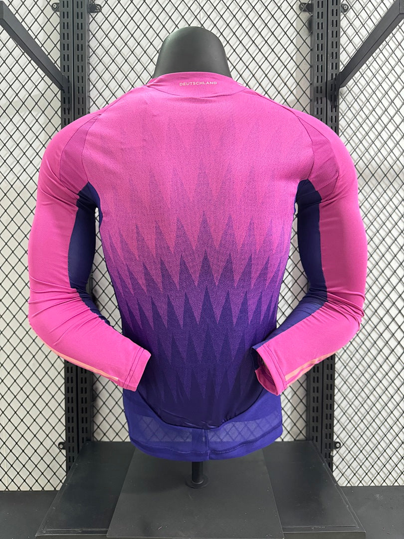 Germany 2024 Away Long Sleeve Football Shirt