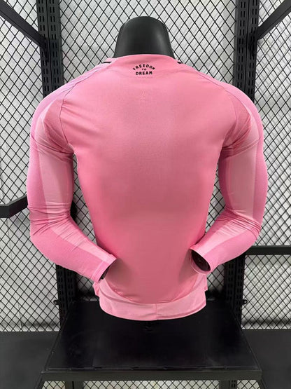 Inter Miami 25/26 Home Long Sleeve Football Shirt