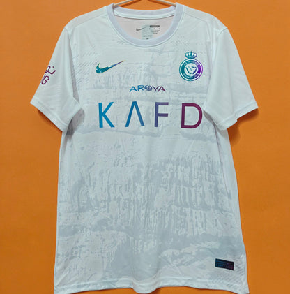 Al Nassr 23/24 Third White Football Shirt