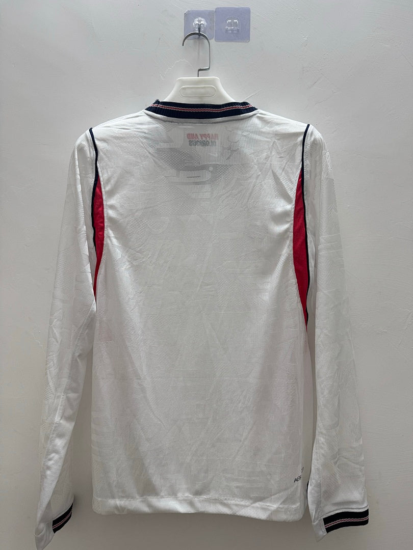 England 26/27 Home Long Sleeve Player Version Football Shirt