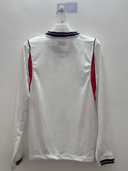 England 26/27 Home Long Sleeve Player Version Football Shirt
