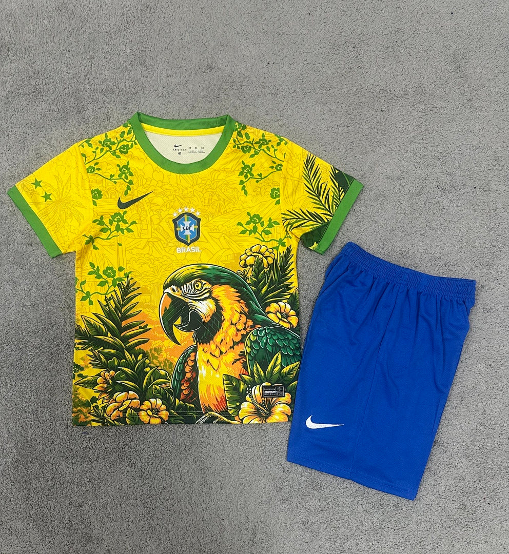 Brazil 2026 Yellow Football Shirt