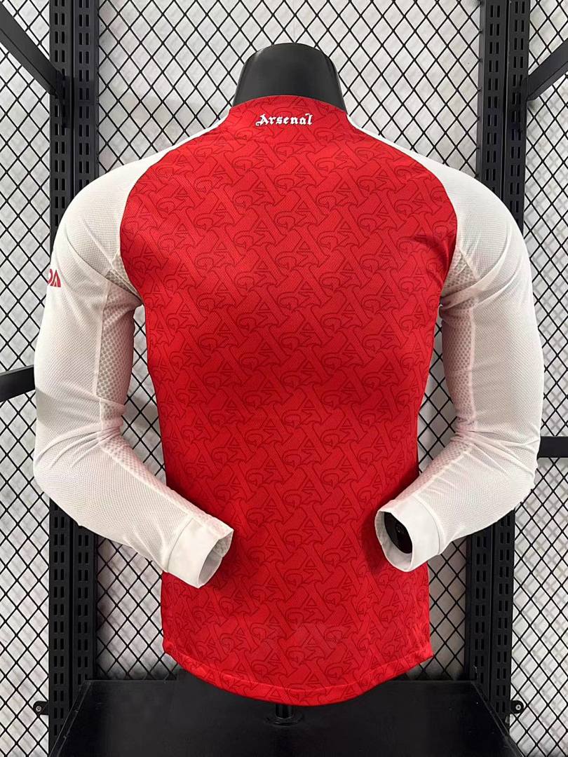 Arsenal 25/26 Home Long Sleeve Football Shirt
