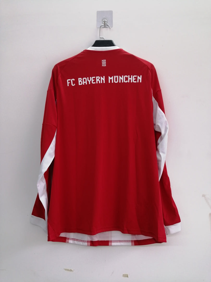 Bayern Munich 25/26 Home Long Sleeve Football Shirt
