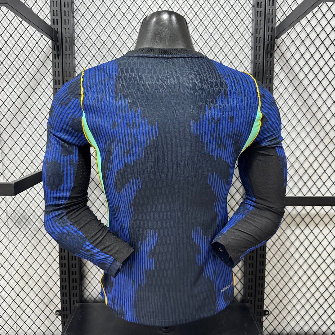 Brazil 2026 Away Long Sleeve Football Shirt