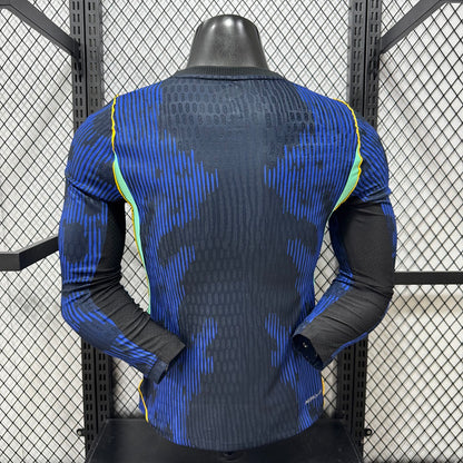 Brazil 2026 Away Long Sleeve Football Shirt