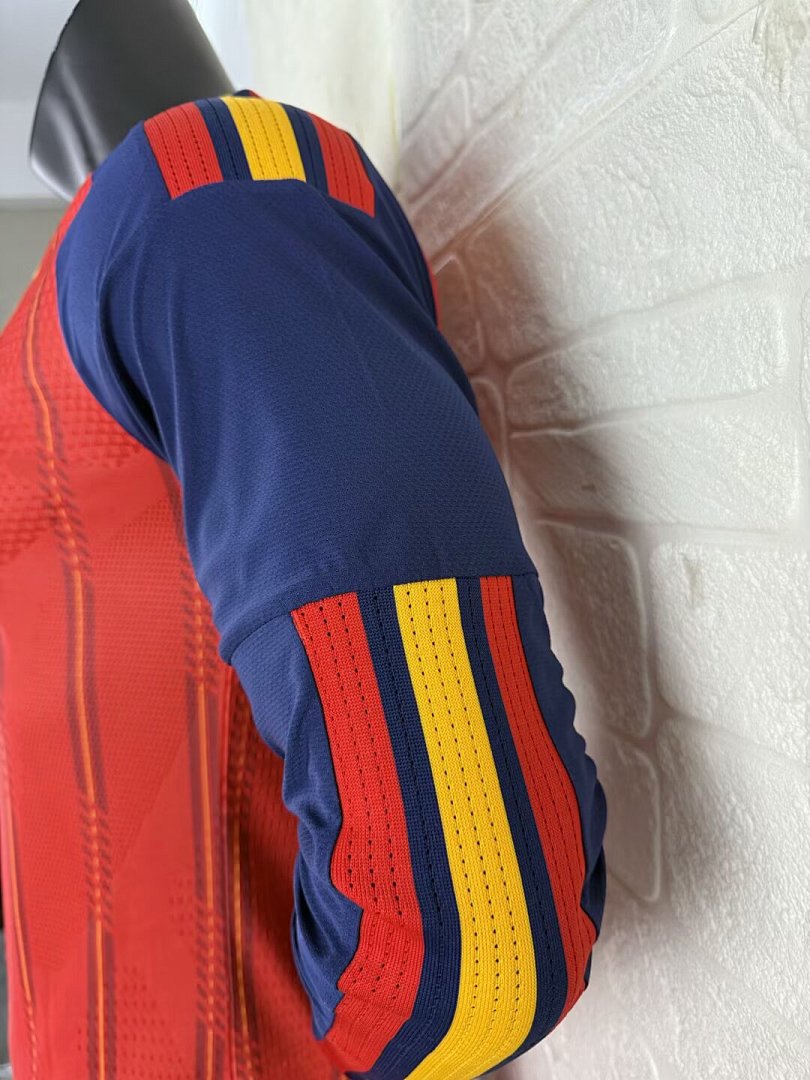 Spain 26/27 Home Long Sleeve Player Version Football Shirt