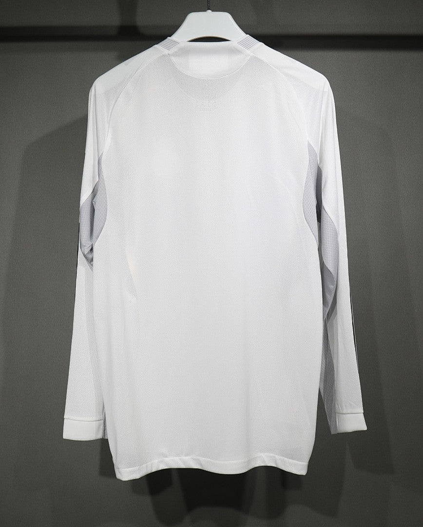 Real Madrid 25/26 Home Player Version Long Sleeve Football Shirt