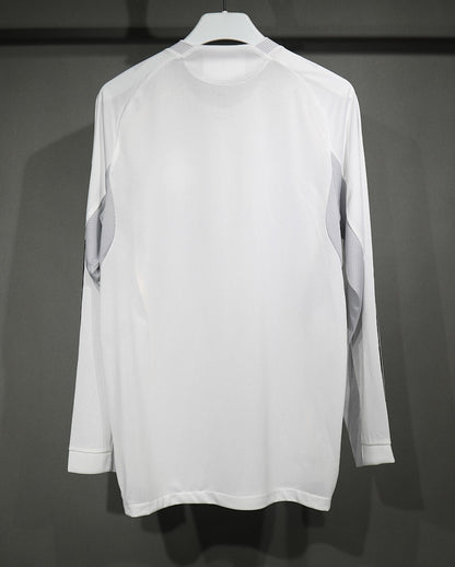 Real Madrid 25/26 Home Player Version Long Sleeve Football Shirt