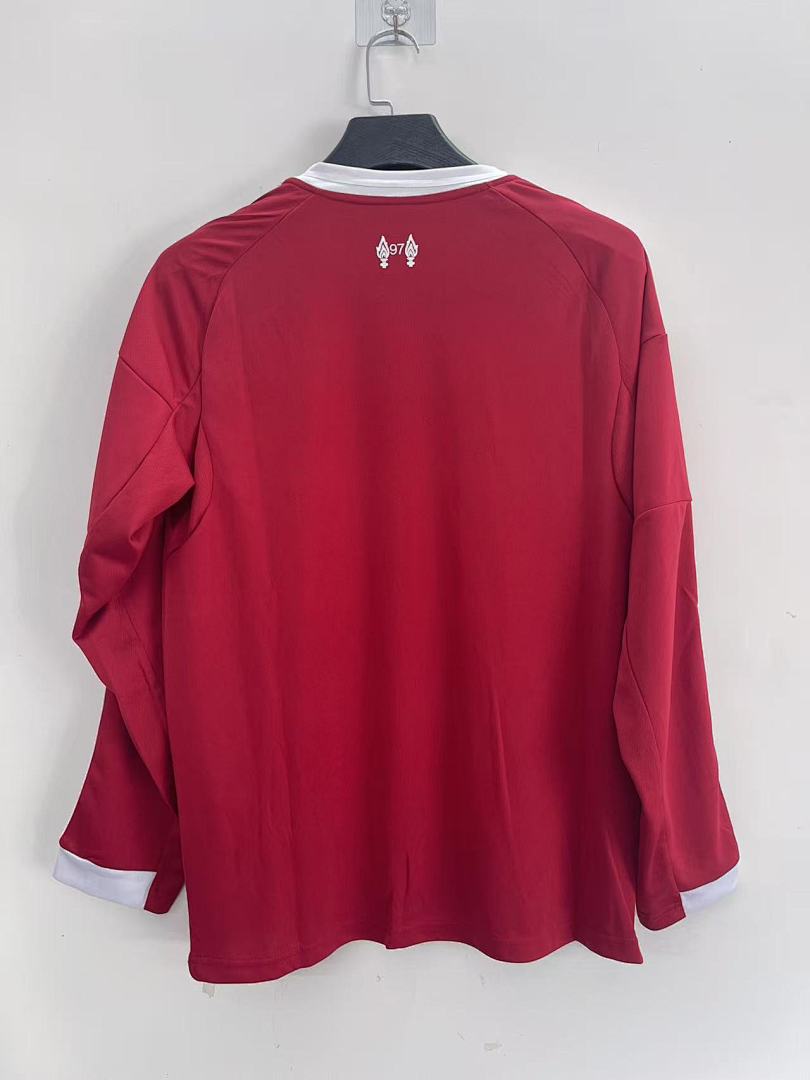 Liverpool 25/26 Home Long Sleeve Football Shirt