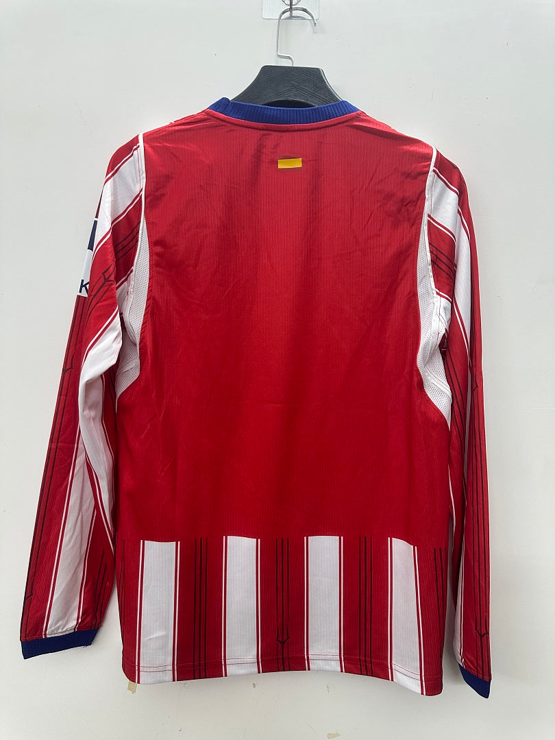 Atlético Madrid 26/27 Home Long Sleeve Football Shirt