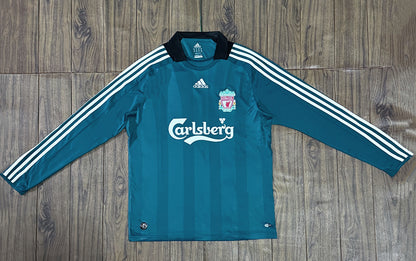 Liverpool 08/09 Away Long Sleeve Football Shirt