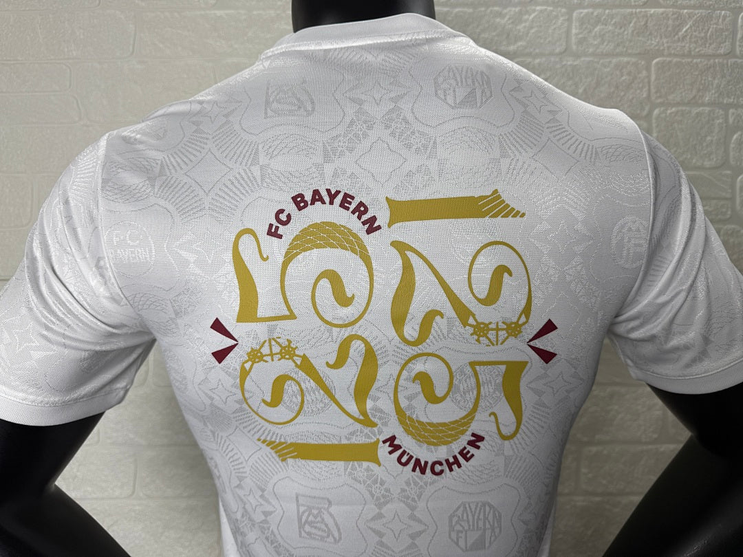 Bayern Munich 25/26 White Anniversary Football Shirt