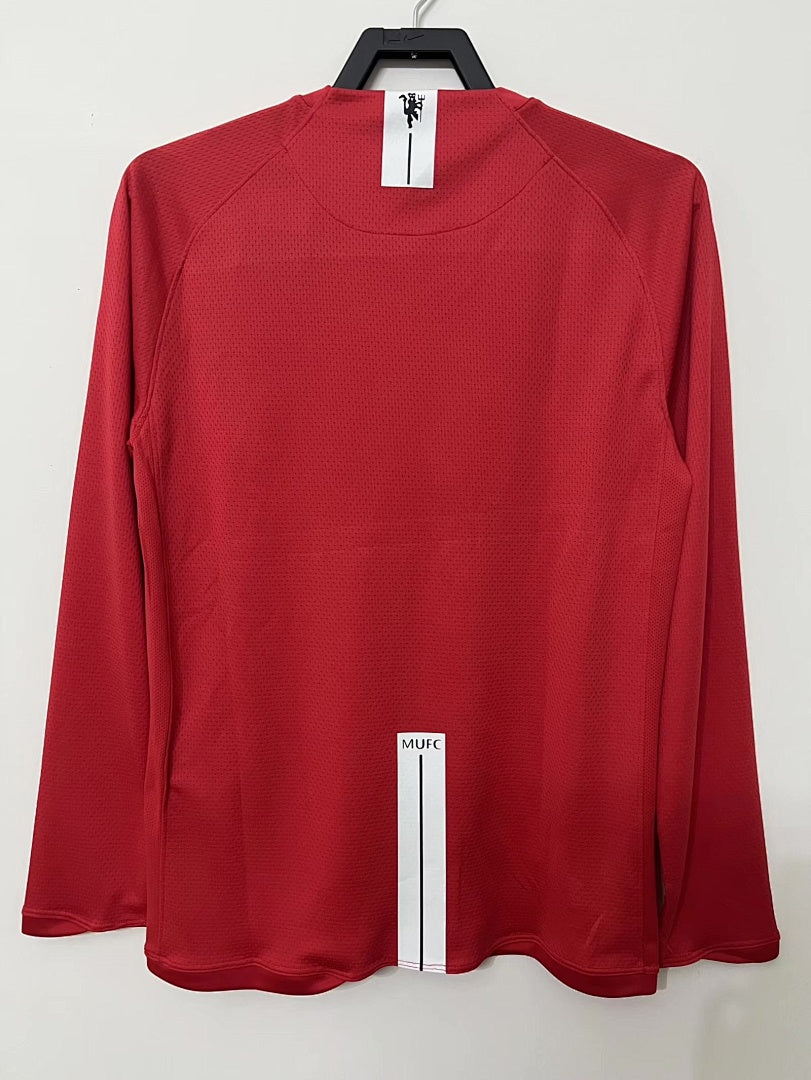 Manchester United 07/08 Home Long Sleeve Football Shirt
