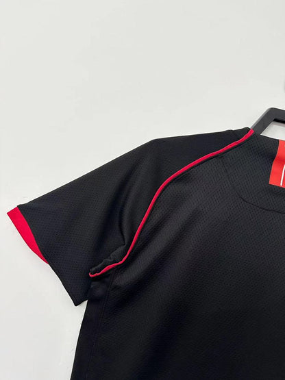 Manchester United 07/08 Away Black Football Shirt