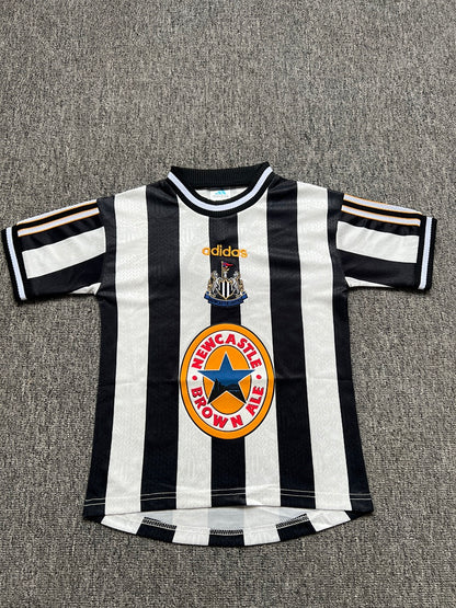 Kids Newcastle United 97/99 Home Football Shirt