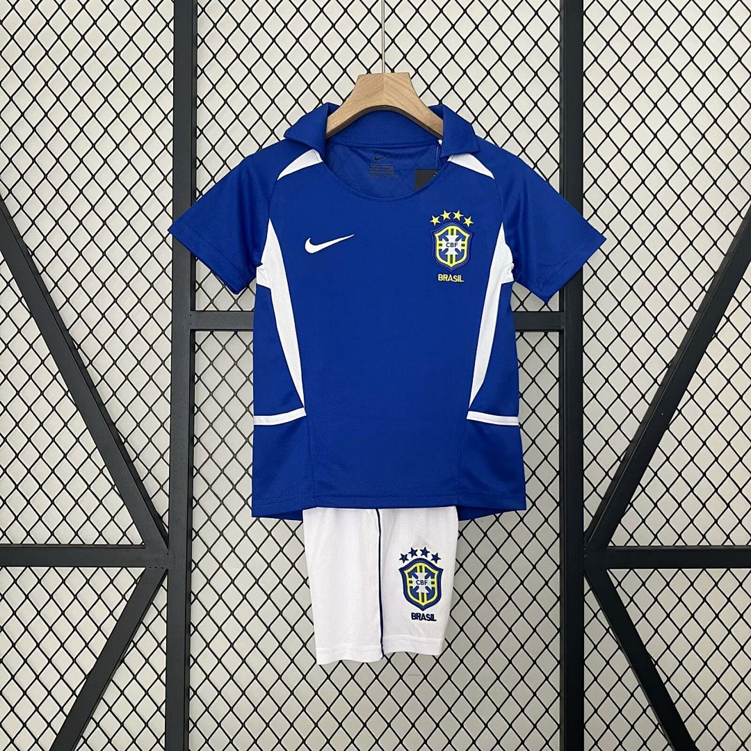 Brazil 2002 Away Football Shirt