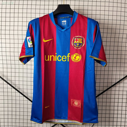 Barcelona 07/08 Home Football Shirt