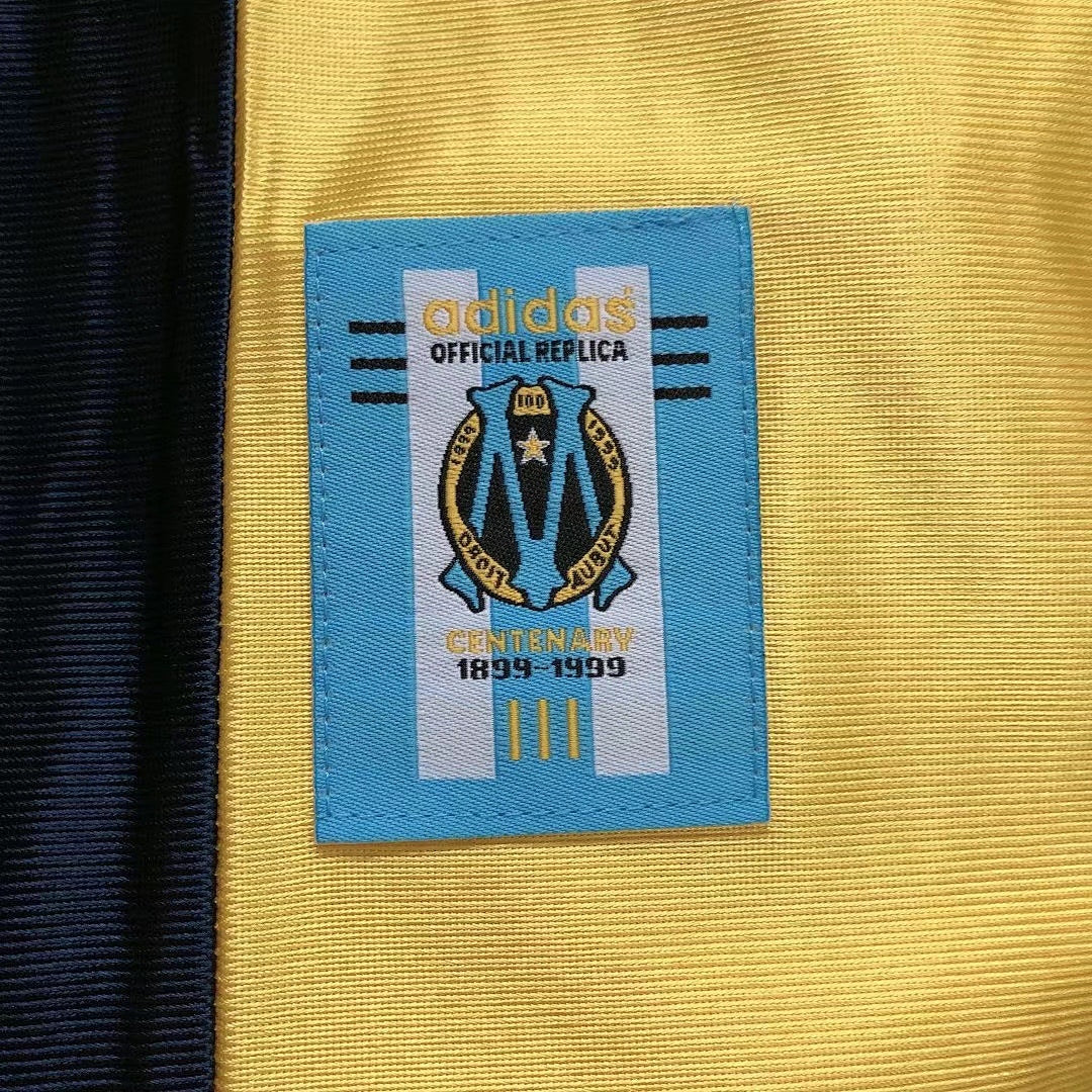 Marseille 98/99 Away Gold Football Shirt