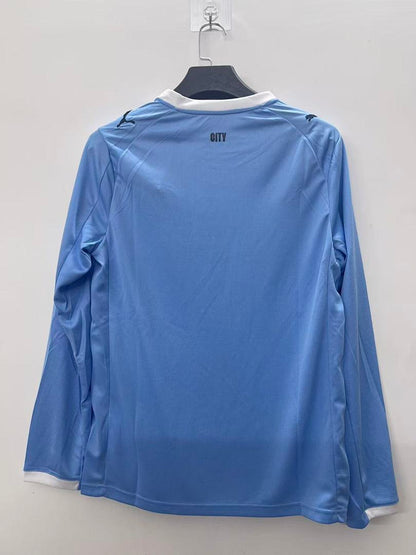 Manchester City 25/26 Home Long Sleeve Football Shirt