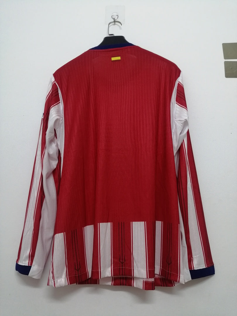 Atlético Madrid 26/27 Home Long Sleeve Player Version Football Shirt