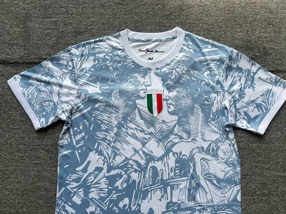 Italy 2024 White Anniversary Football Shirt