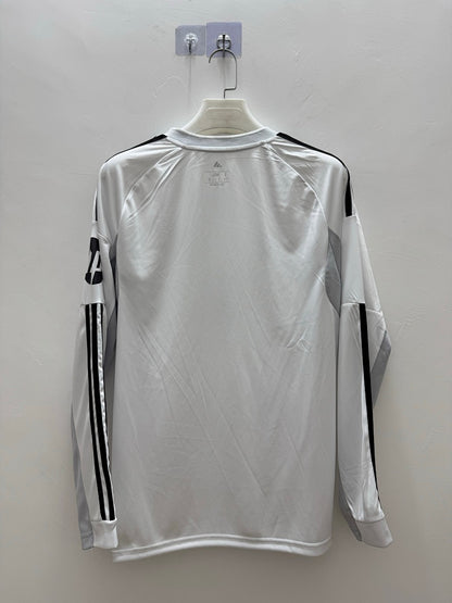 Real Madrid 25/26 Home Long Sleeve Football Shirt