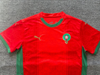 Morocco 2025 Home Football Shirt