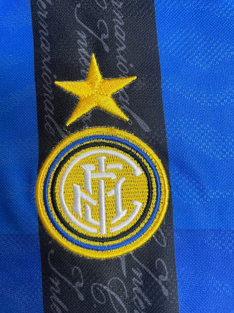 Inter Milan 97/98 Home Long Sleeve Football Shirt