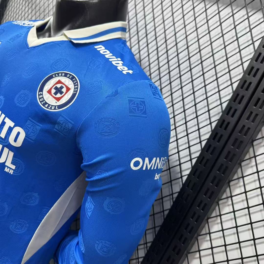 Cruz Azul 26/27 Home Long Sleeve Football Shirt
