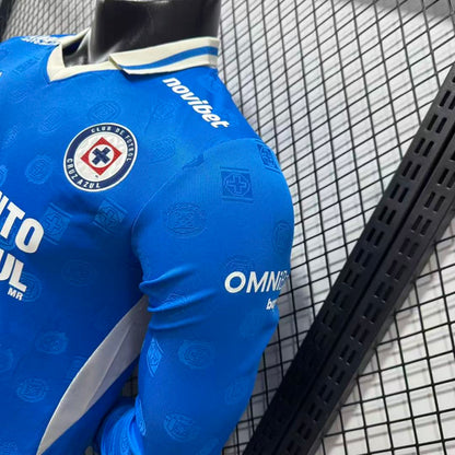 Cruz Azul 26/27 Home Long Sleeve Football Shirt