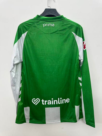 Real Betis 25/26 Home Long Sleeve Football Shirt