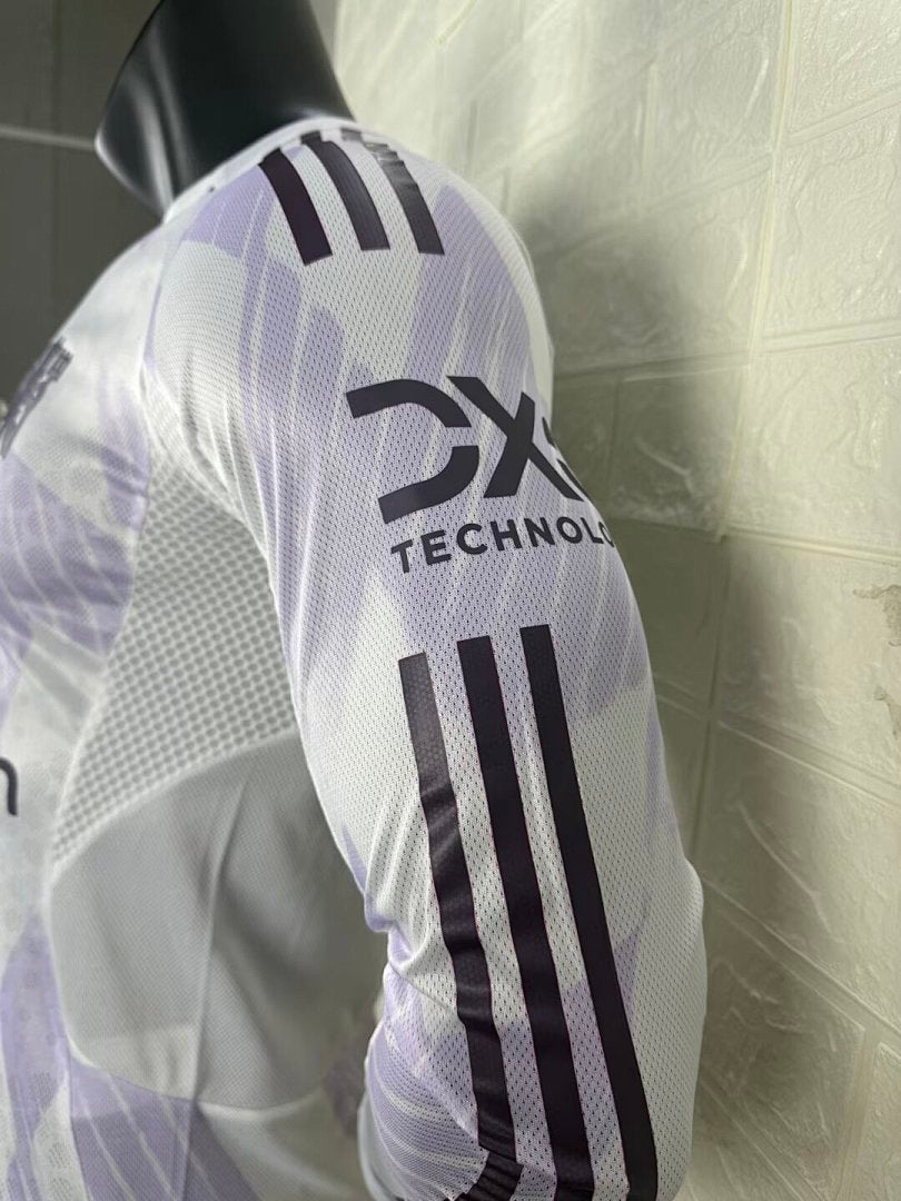 Manchester United 25/26 Away Long Sleeve Football Shirt