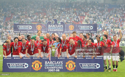 Manchester United 07/08 Home Player Version Long Sleeve Football Shirt